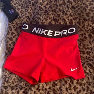 Nike,small,red,black and white